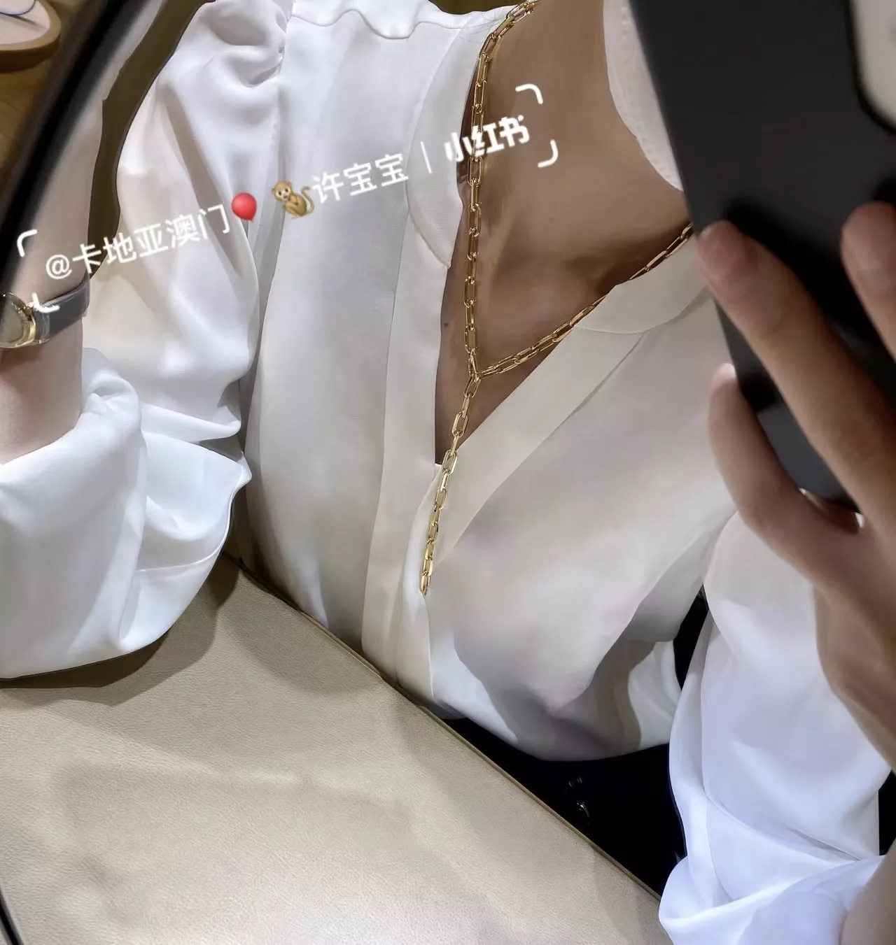 까르띠에 산토스 체인 스타일 네크리스 상세 이미지 26