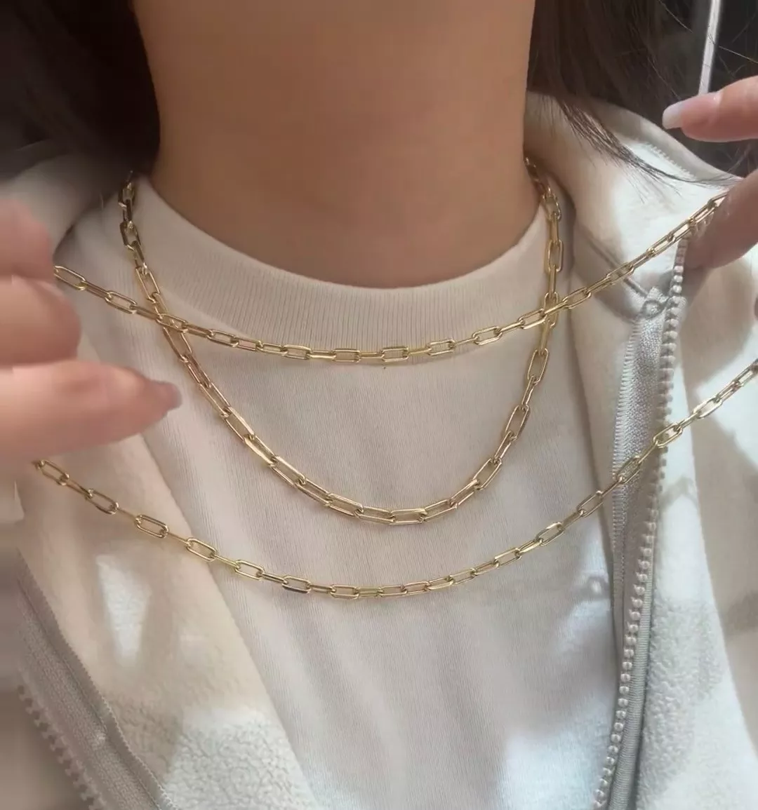 까르띠에 산토스 체인 스타일 네크리스 상세 이미지 31