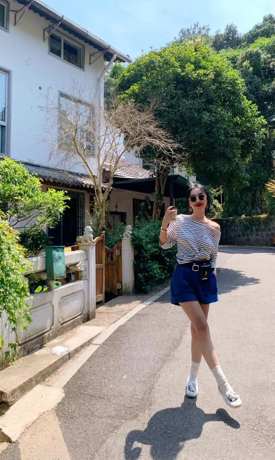 셀린느 기하학 메탈 드롭 이어링 상세 이미지 11