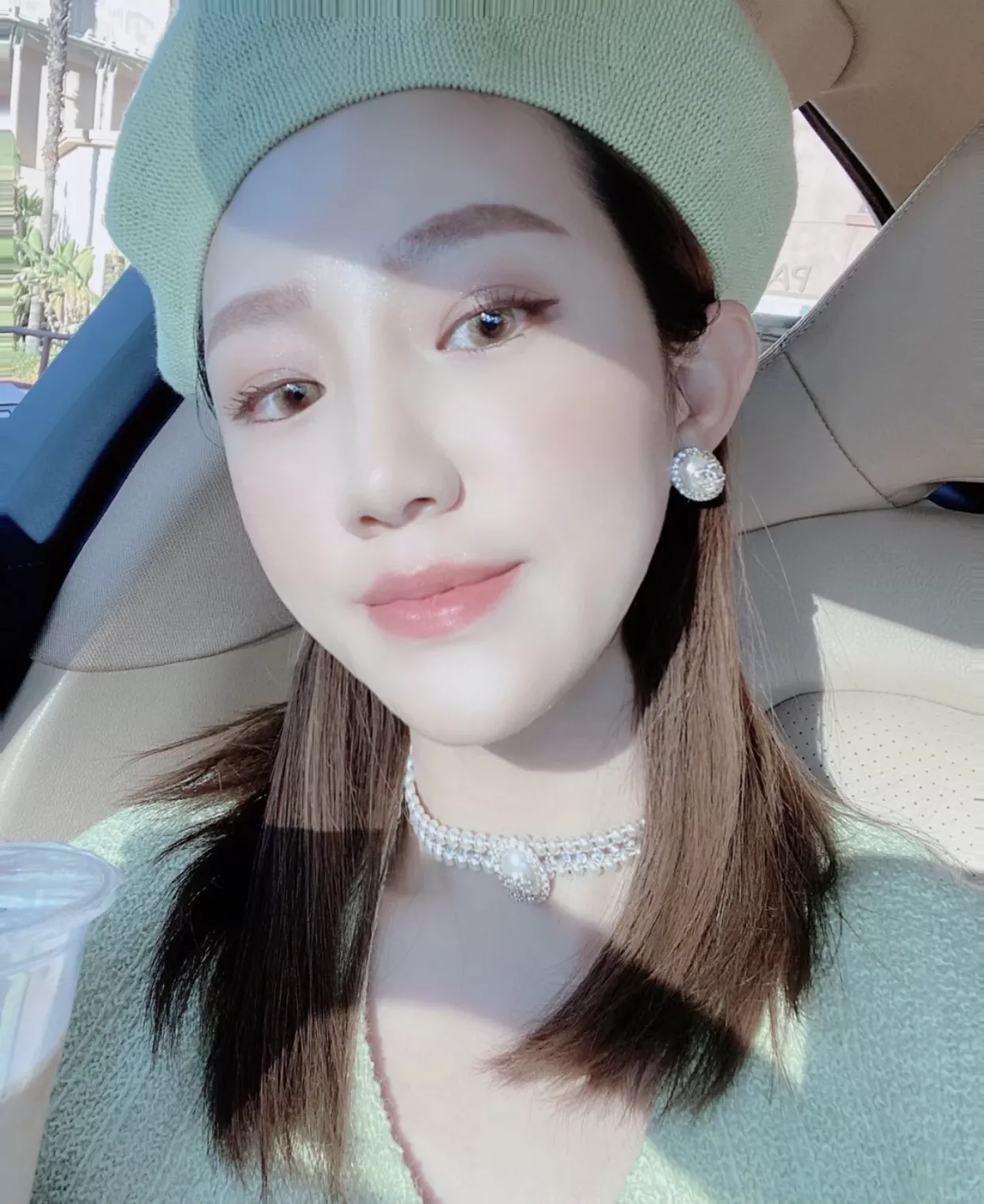 샤넬 진주 더블 라인 초커 네크리스 상세 이미지 21