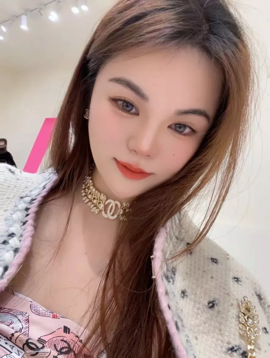 샤넬 빈티지 무드 더블 펜던트 체인 네크리스 상세 이미지 40