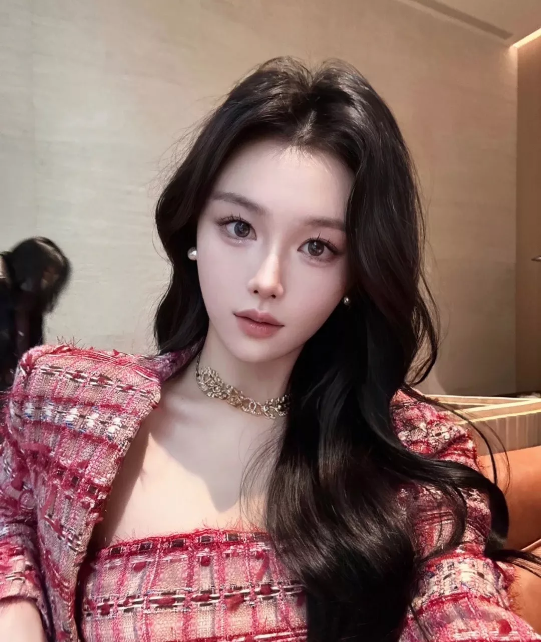 샤넬 빈티지 무드 더블 펜던트 체인 네크리스 상세 이미지 34
