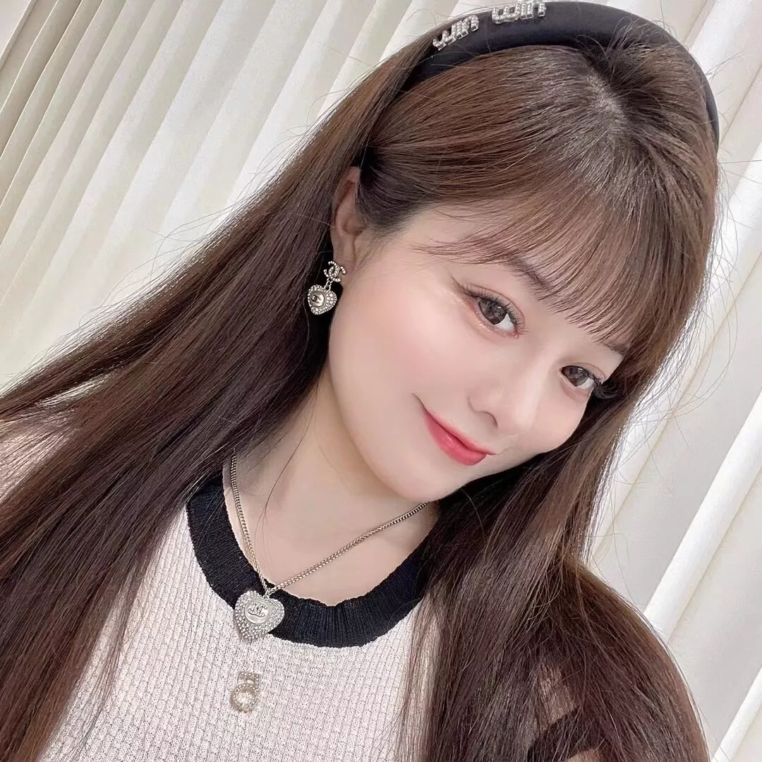 샤넬 하트 장식 진주 포인트 네크리스 상세 이미지 50