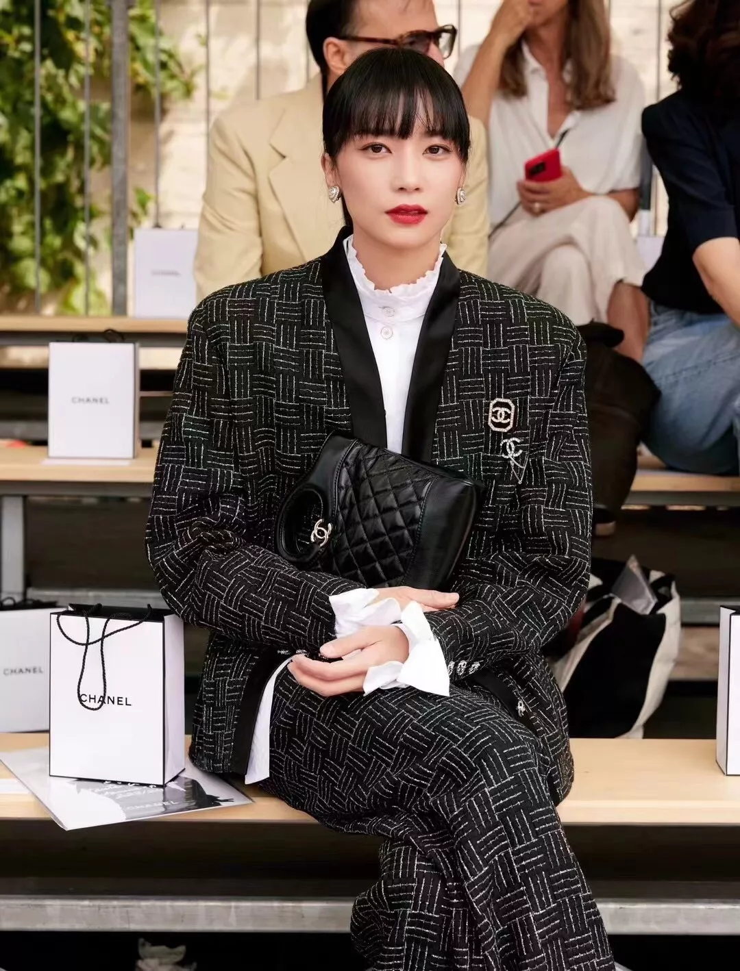 샤넬 하트 진주 이어 스터드 상세 이미지 7