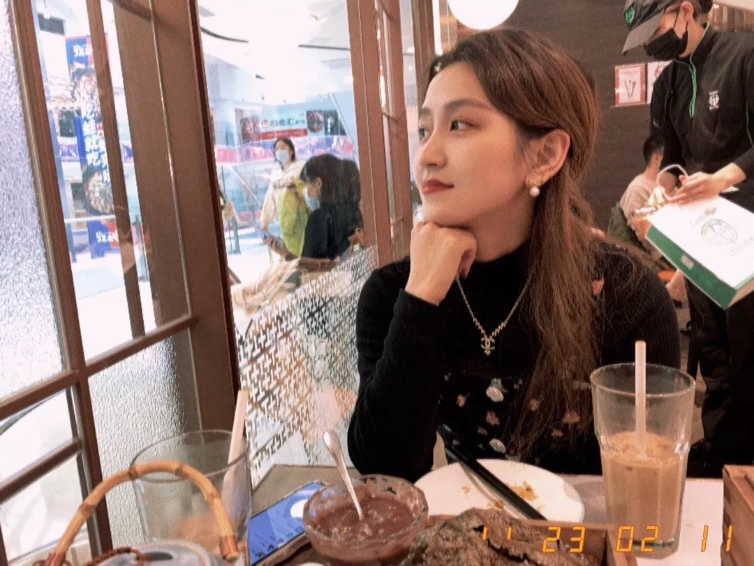 샤넬 하트 드롭 장식 체인 네크리스 상세 이미지 12