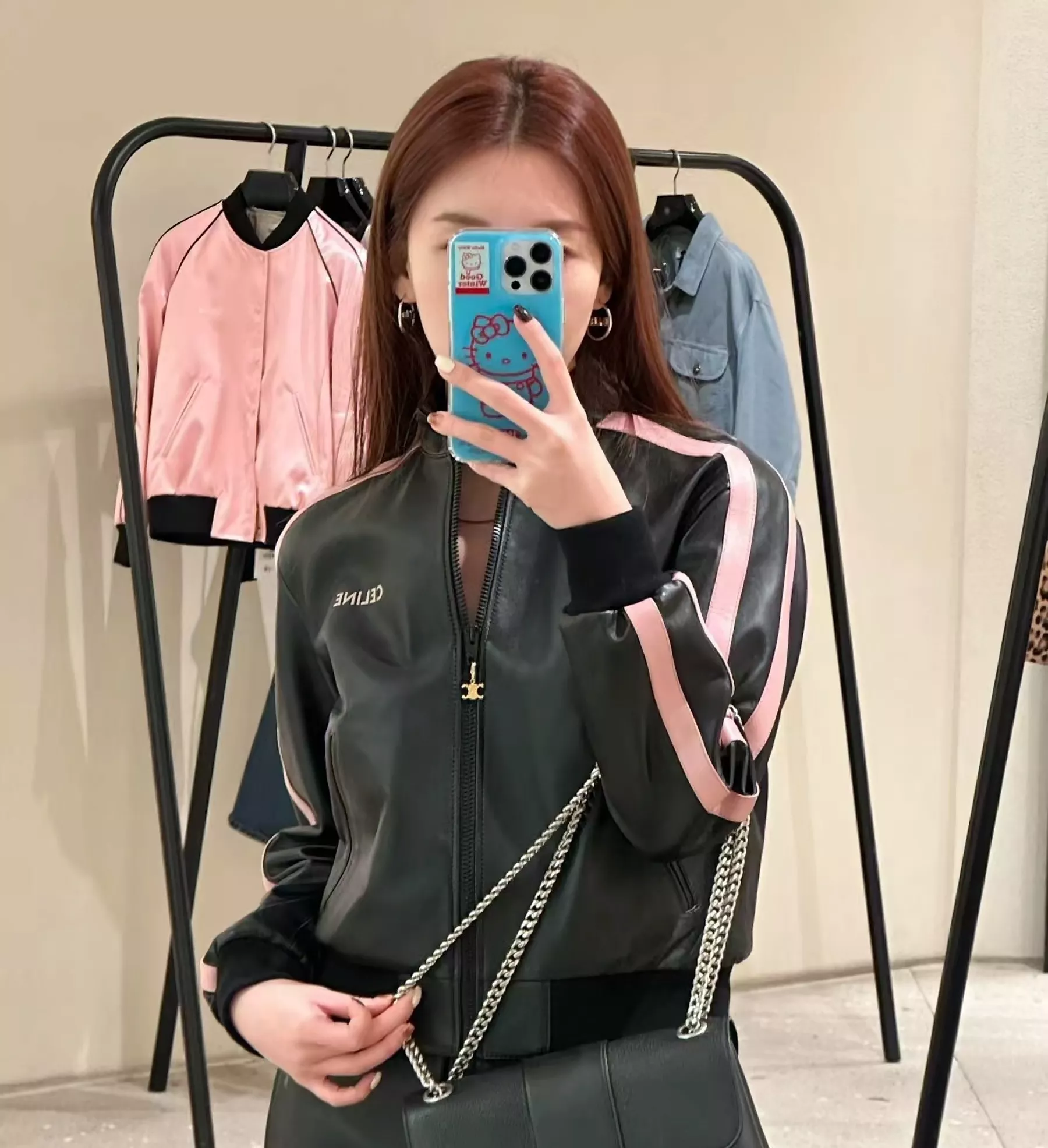 셀린느 로고 풀스톤 이어링 상세 이미지 21