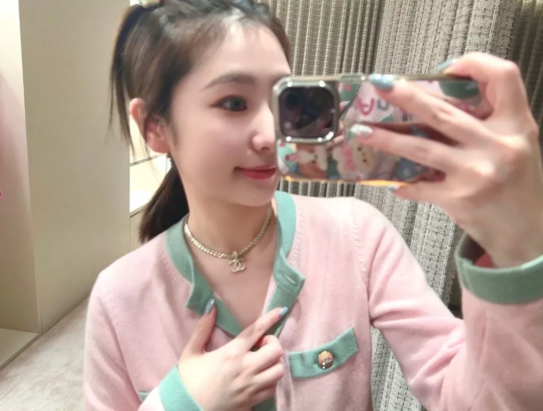샤넬 체인 장식 펜던트 네크리스 상세 이미지 26