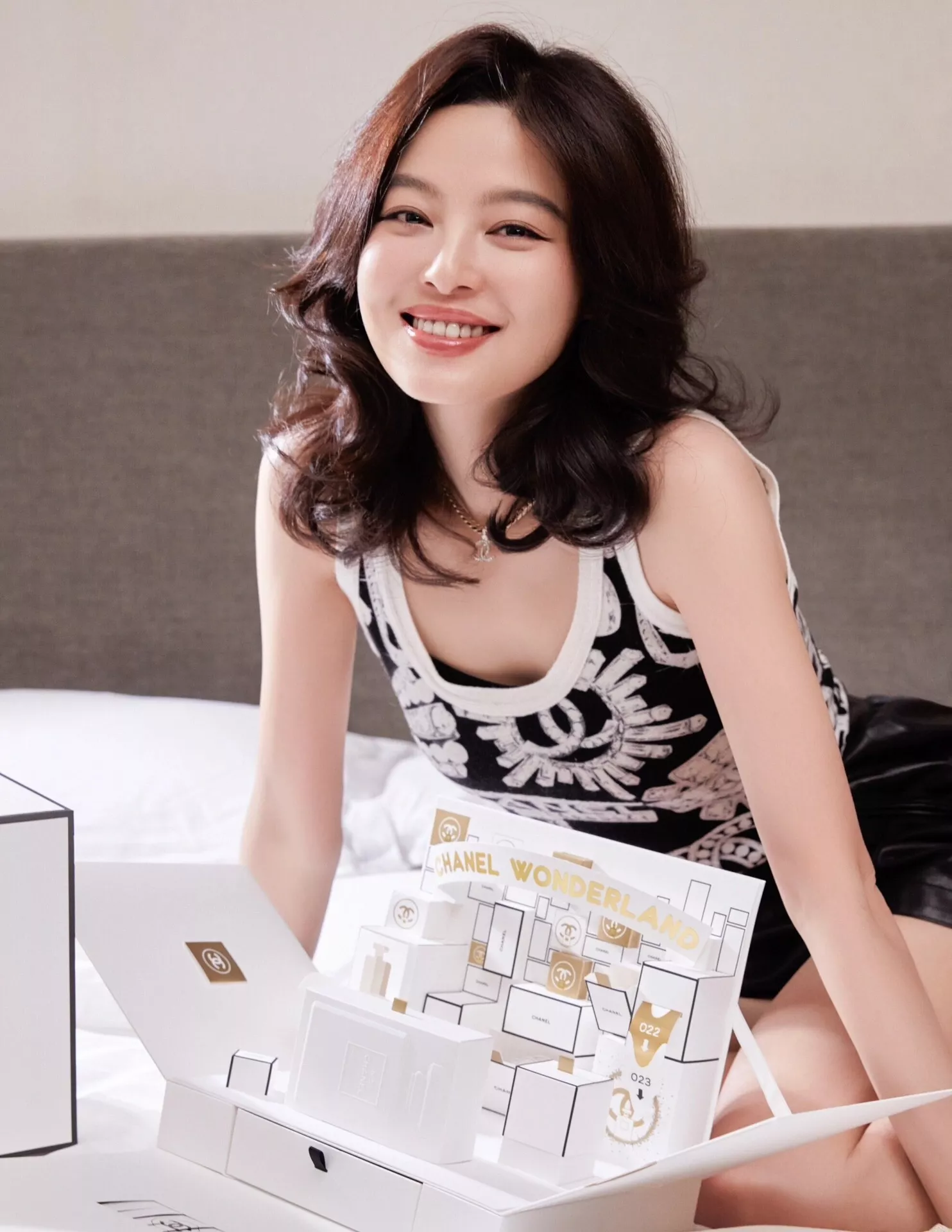 샤넬 체인 장식 펜던트 네크리스 상세 이미지 11