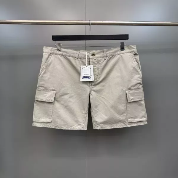 버버리 마술 기사 자수 코튼 쇼츠