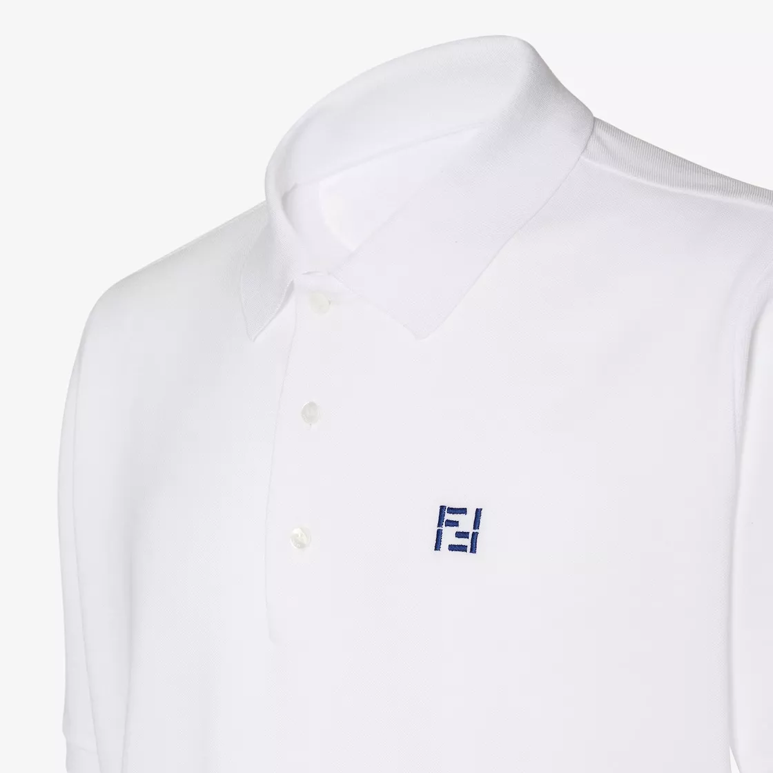 펜디 로고 포인트 폴로 반팔 탑 상세 이미지 11