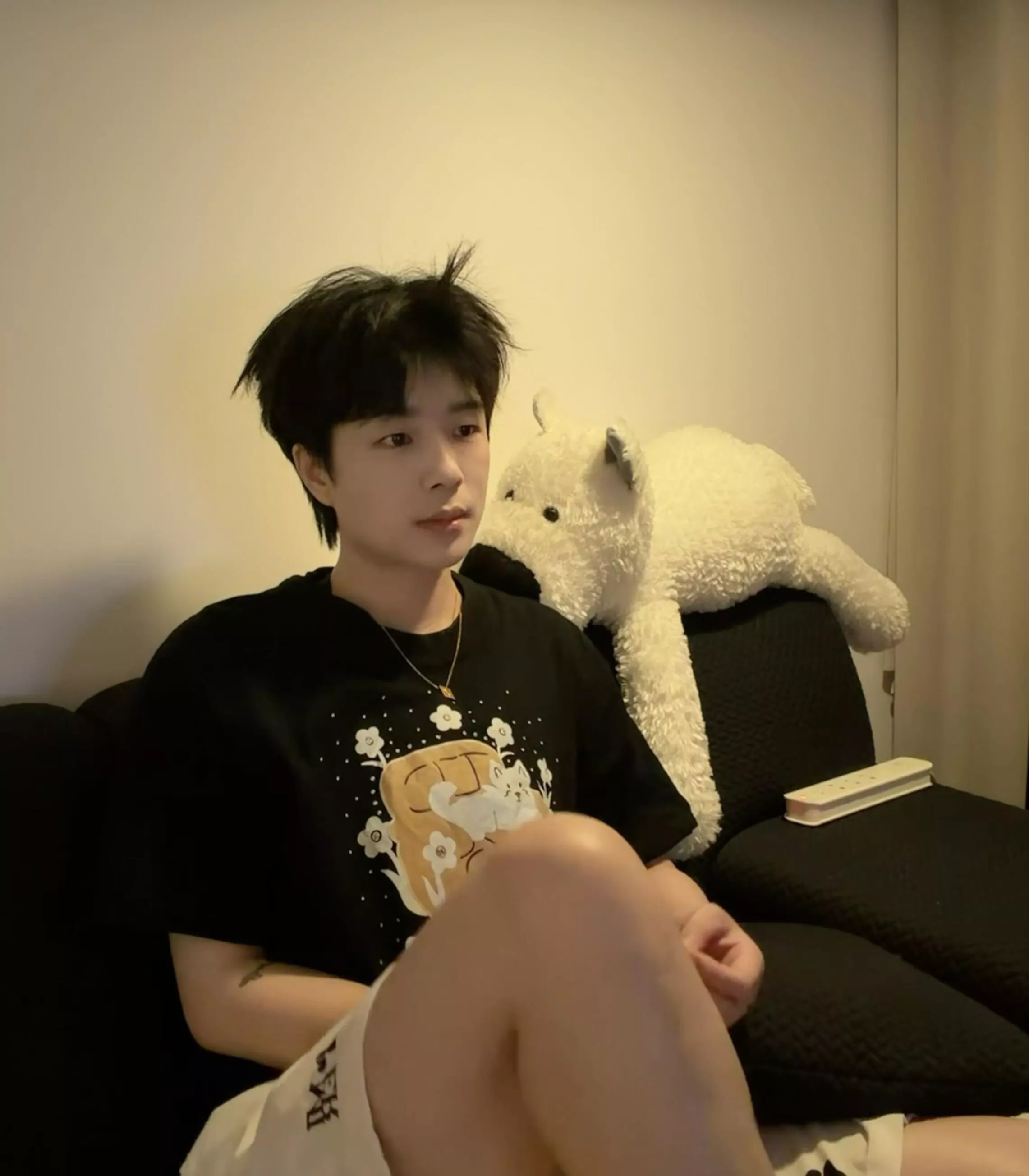 굿브랜드 고양이 그래픽 반팔 상의 상세 이미지 13