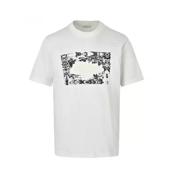 디올 스타 프린트 반팔 상의