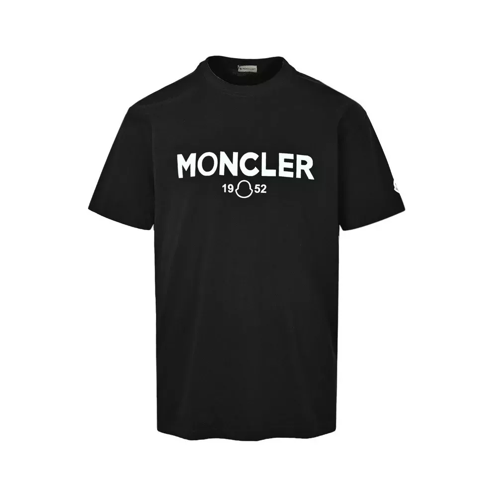 몽클레어 1952 시리즈 로고 프린트 반팔 상의
