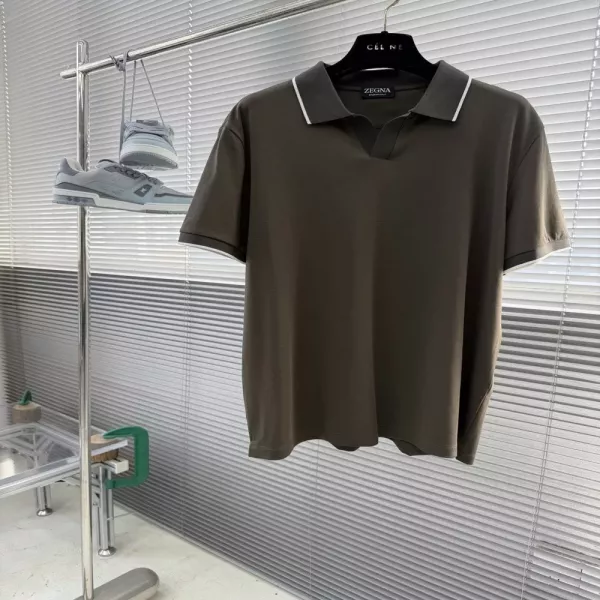 제냐 클래식 반소매 폴로 상의
