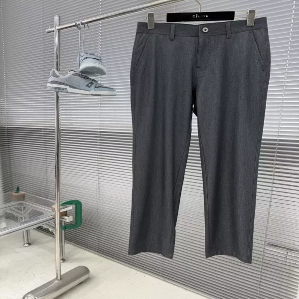 브리오니 테크 혼방 스트레이트 팬츠