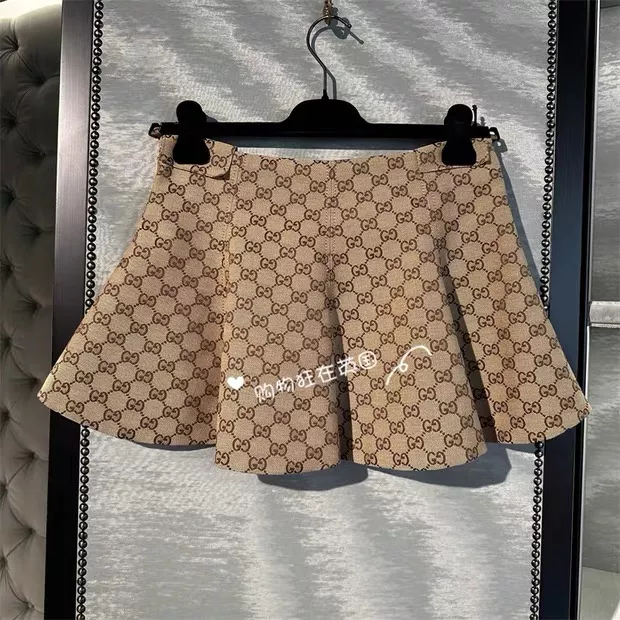 구찌 GG 자카드 A라인 스커트 상세 이미지 28