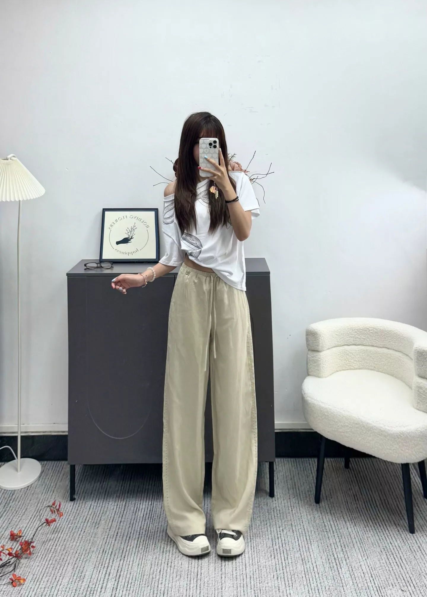 셀린느 린넨 텐셀 혼방 와이드 팬츠 상세 이미지 22