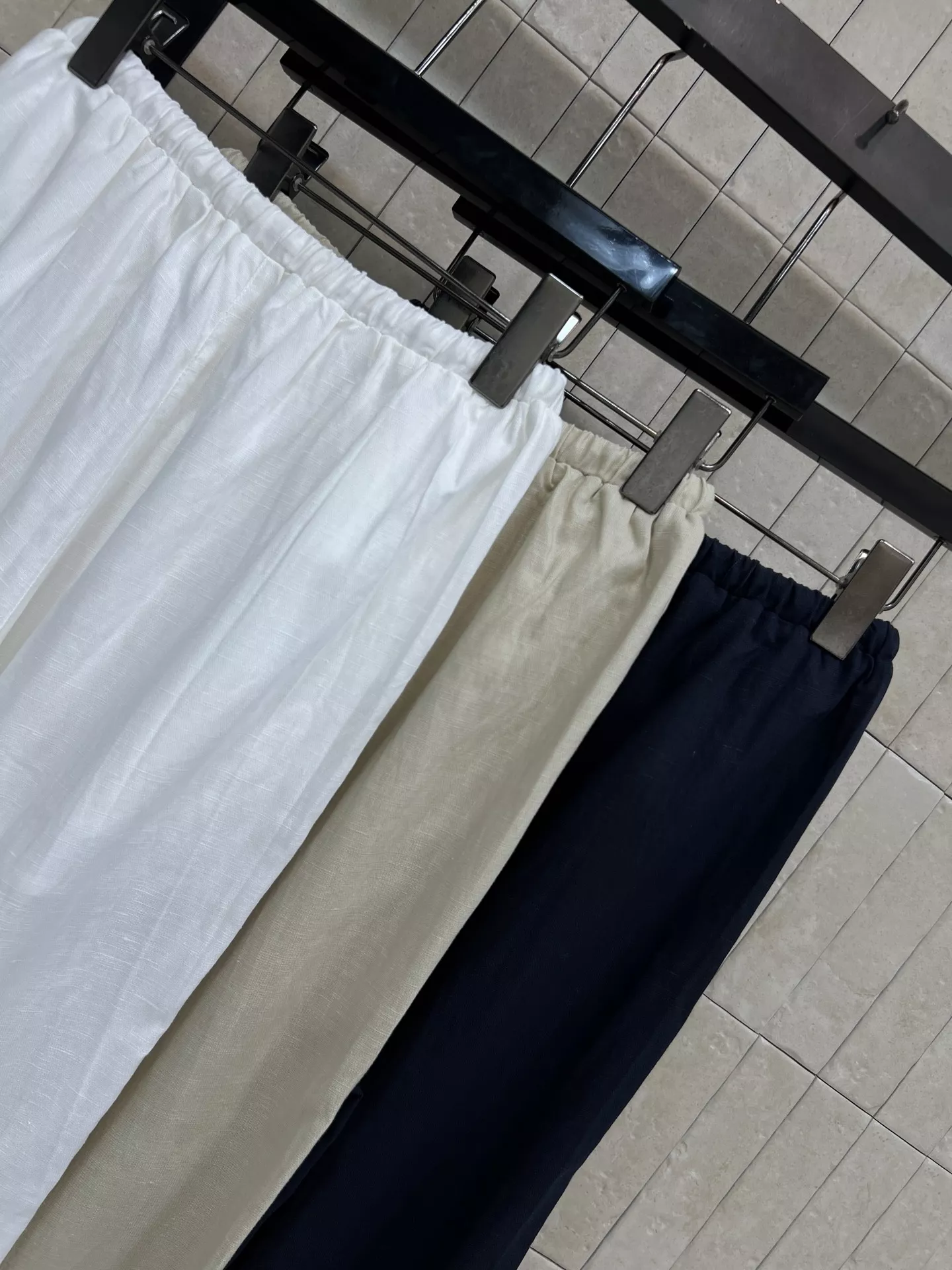 셀린느 린넨 텐셀 혼방 와이드 팬츠 상세 이미지 8