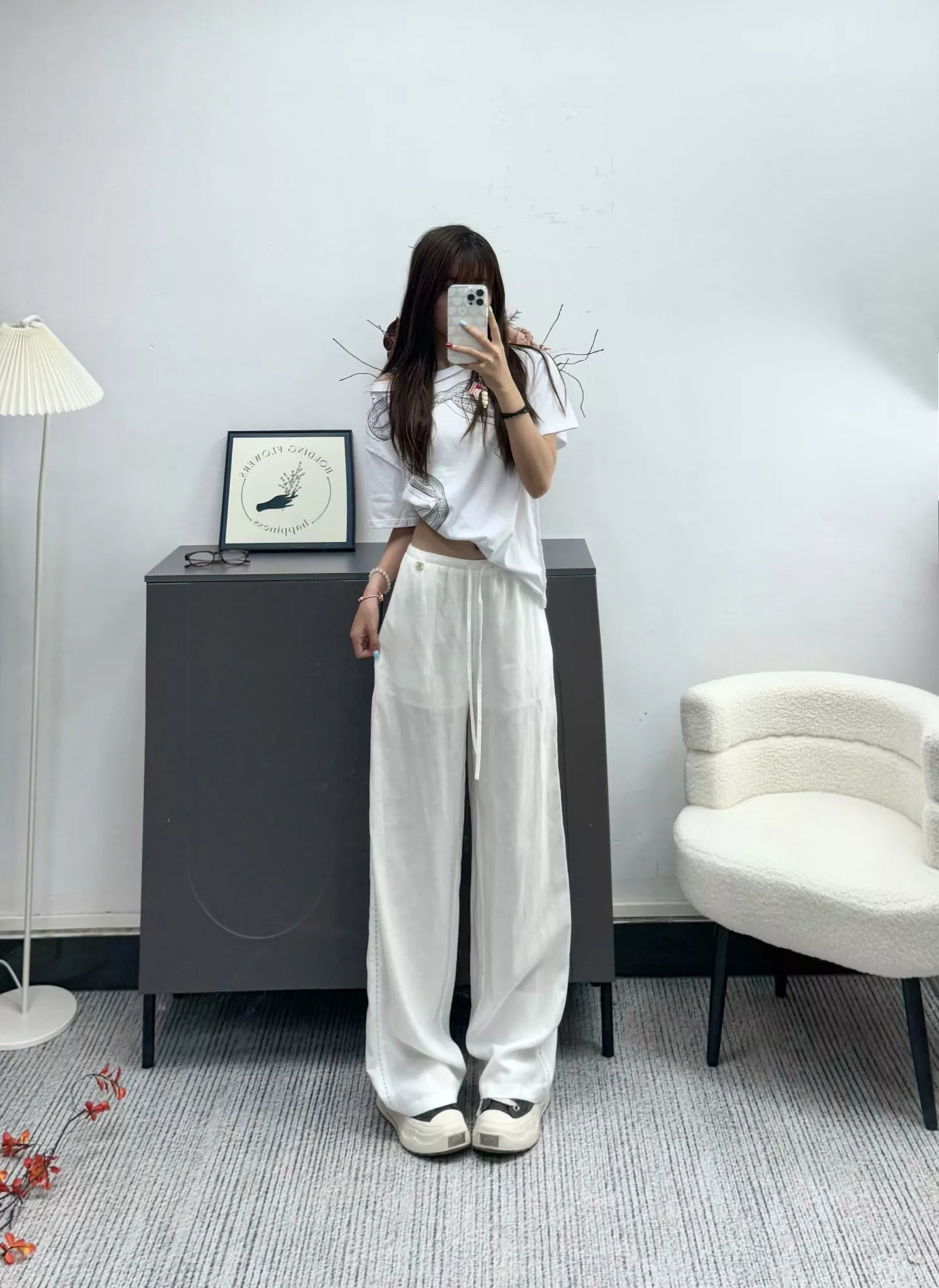 셀린느 린넨 텐셀 혼방 와이드 팬츠 상세 이미지 14
