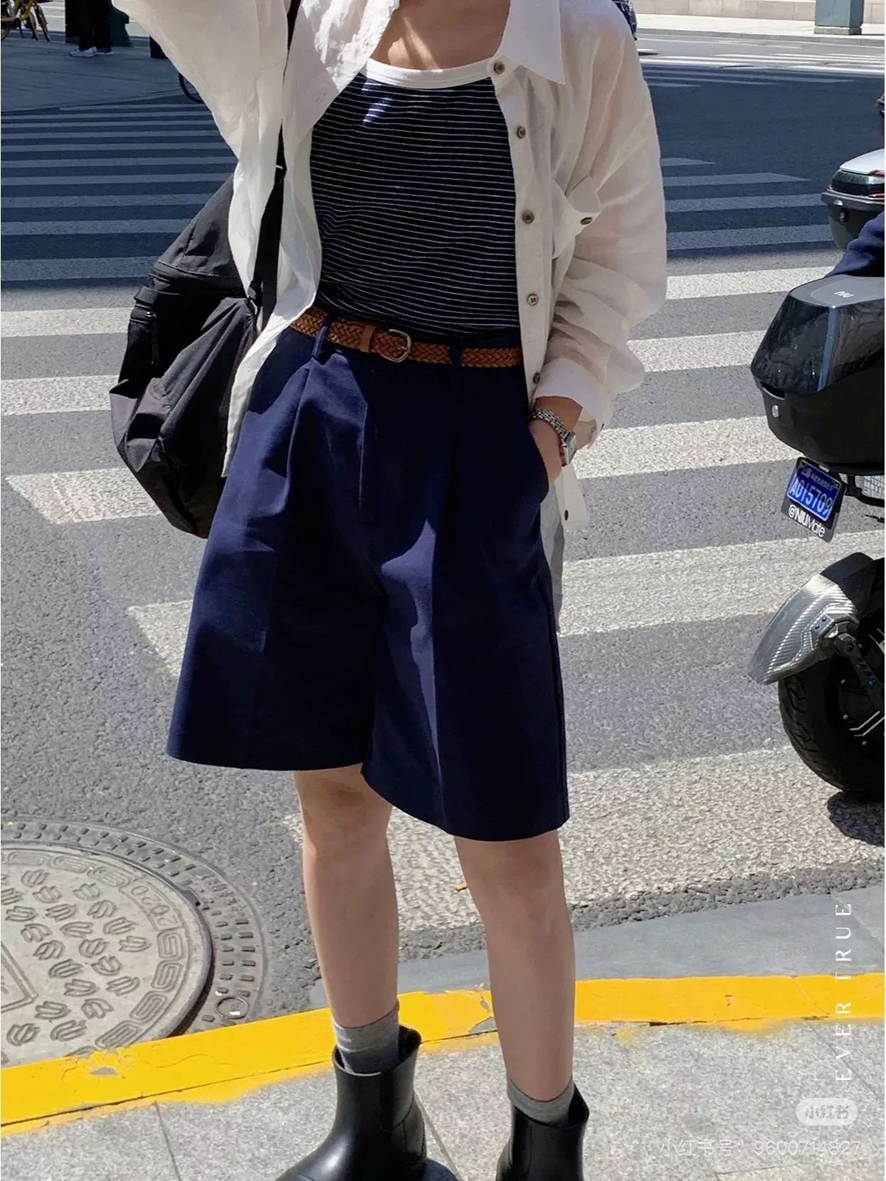 랄프로렌 린넨 플리츠 쇼츠 상세 이미지 25