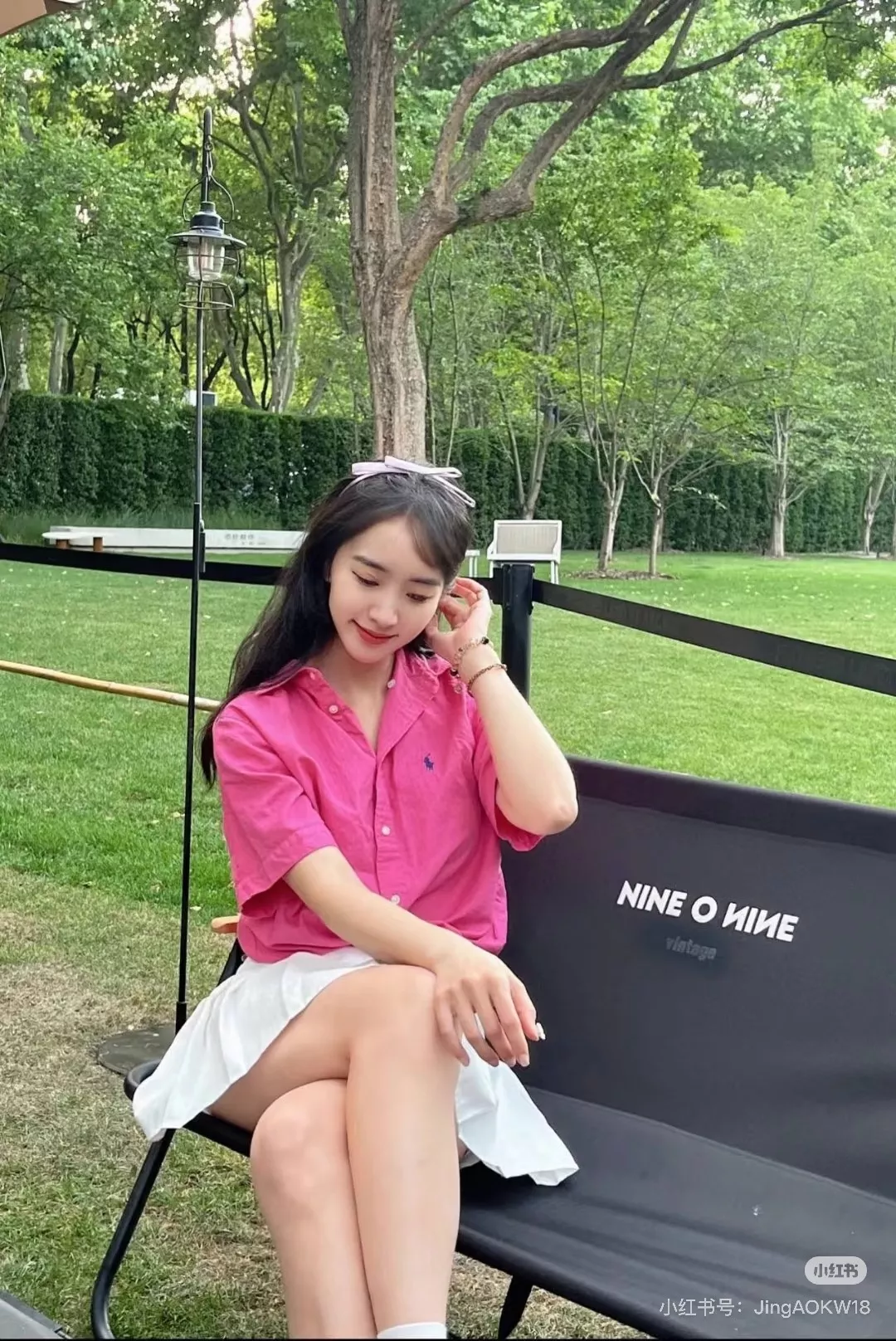 랄프로렌 여성 린넨 혼방 반팔 카라 셔츠 상세 이미지 45