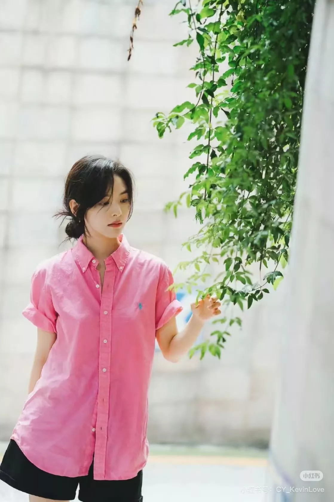 랄프로렌 여성 린넨 혼방 반팔 카라 셔츠 상세 이미지 39