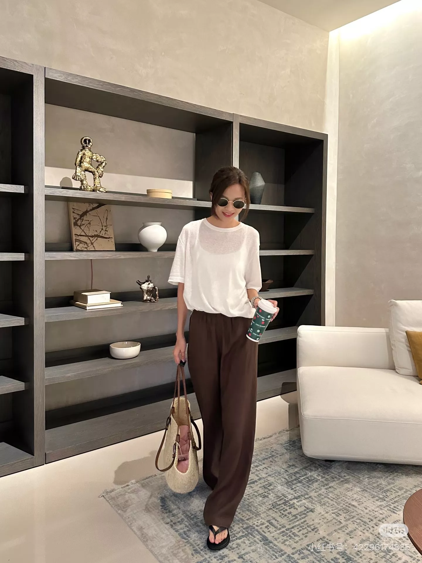 더로우 린넨 와이드 밴딩 팬츠 상세 이미지 38