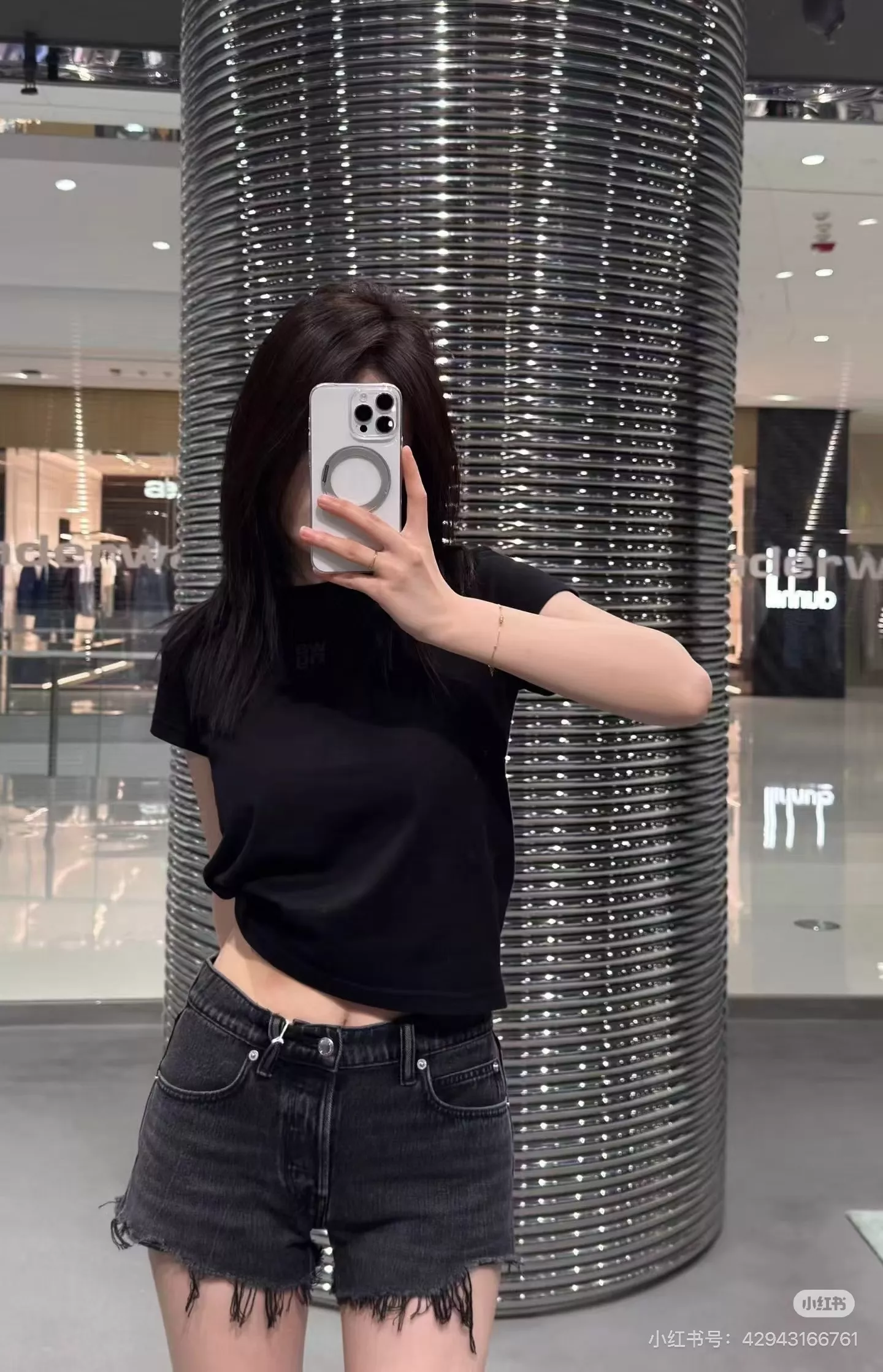 알렉산더왕 워싱 데님 쇼츠 상세 이미지 22