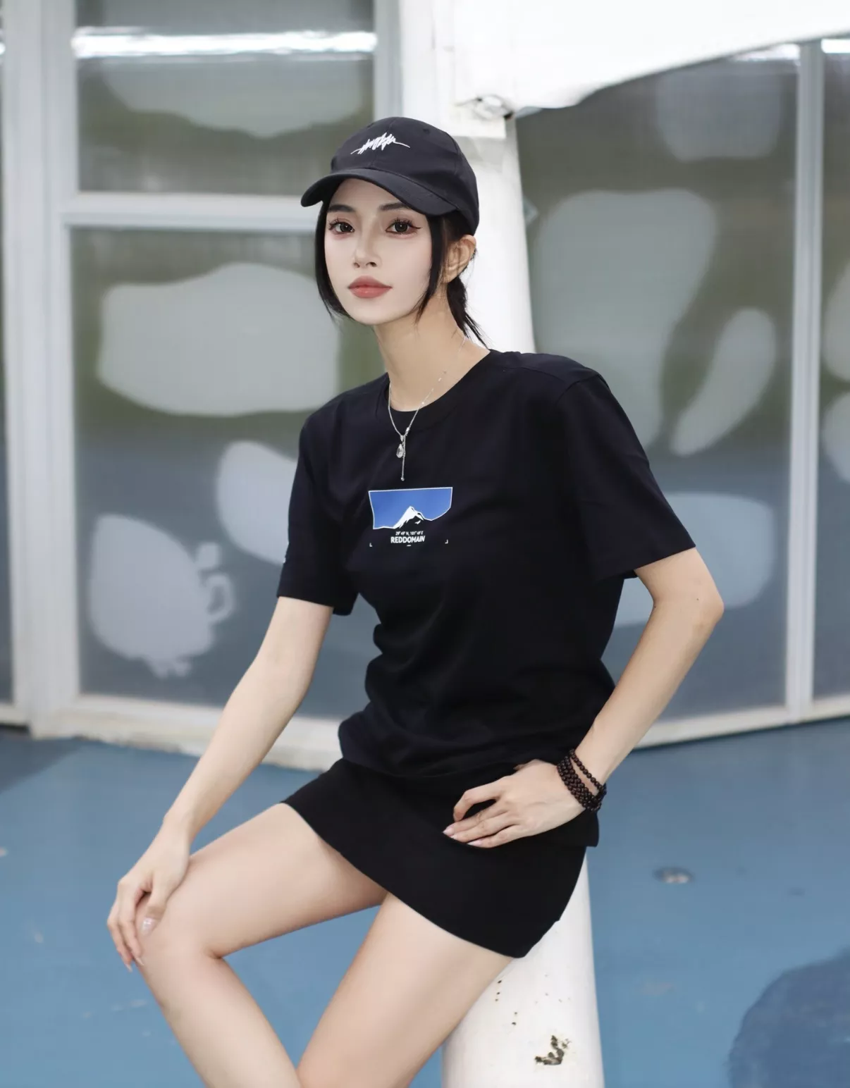 파타고니아 스노우 마운틴 프린트 라운드 반팔 상의 상세 이미지 31