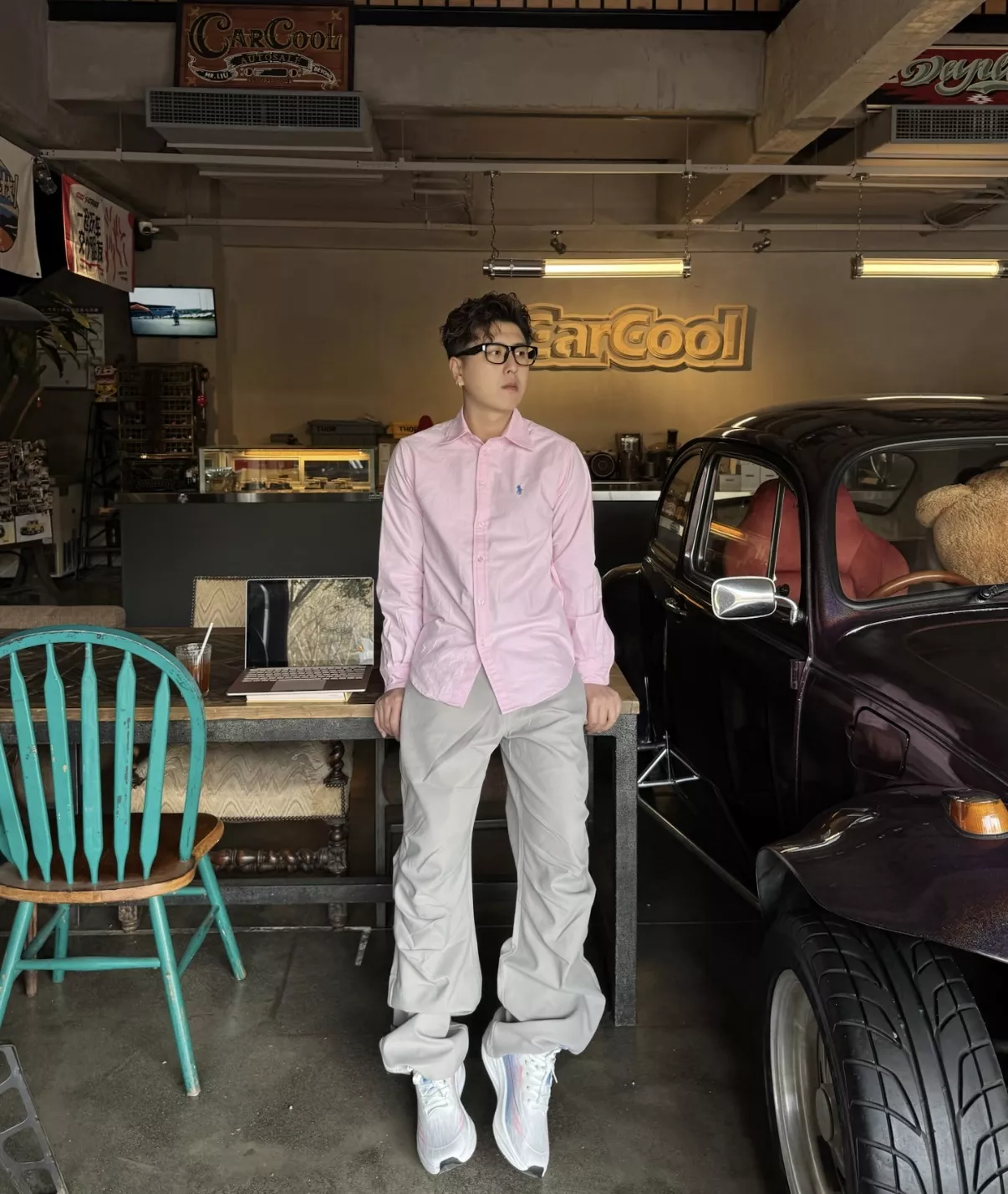 랄프로렌 리넨 자수 포인트 버튼 셔츠 상세 이미지 77