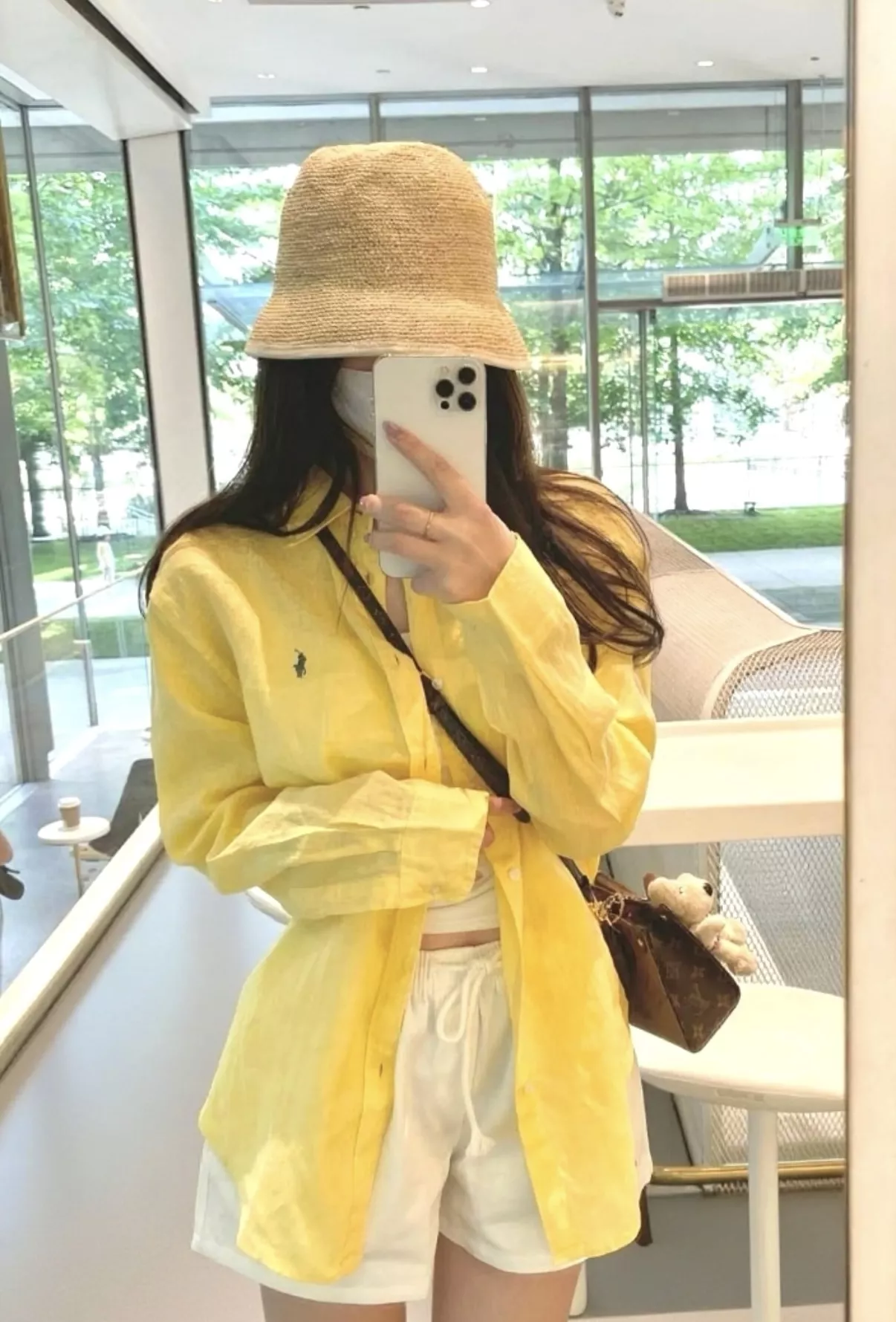 랄프로렌 리넨 자수 포인트 버튼 셔츠 상세 이미지 69