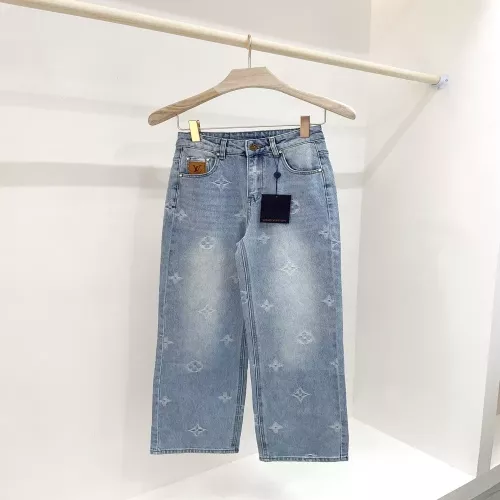 루이비통 모노그램 자카드 스트레이트 진