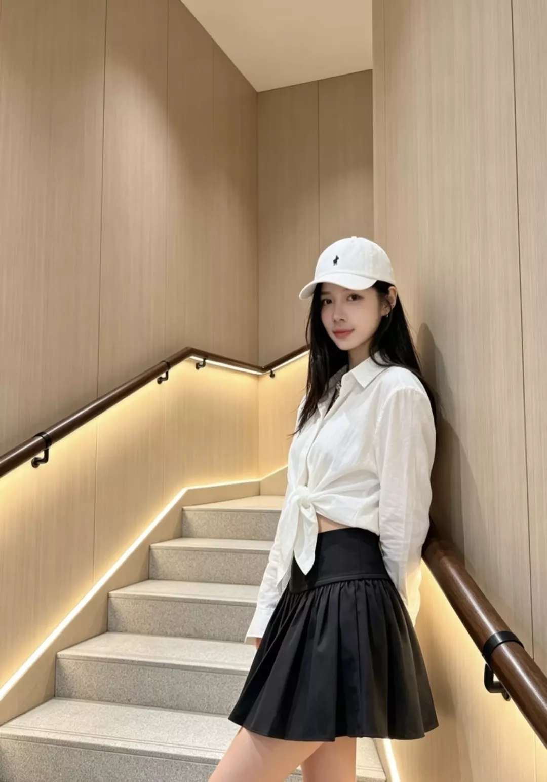 랄프로렌 플리츠 자수 포인트 스커트 상세 이미지 36