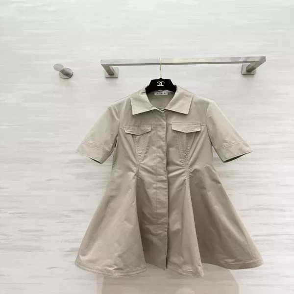 알라이아 카라 디테일 공주핏 공방 원피스
