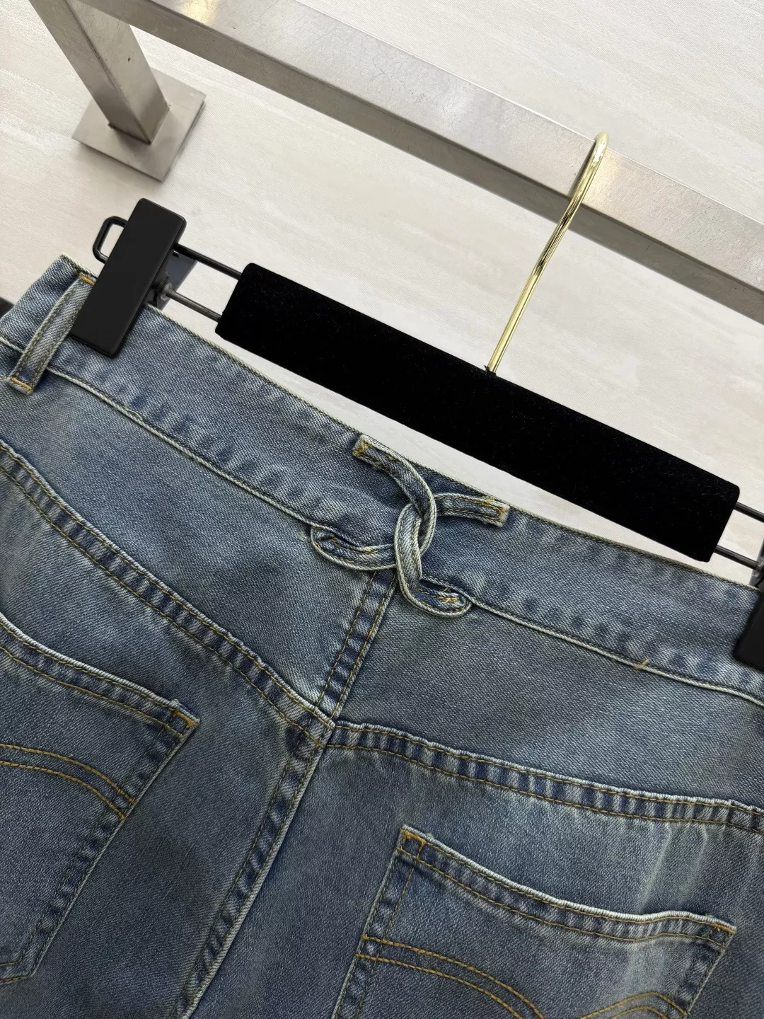 샤넬 더블씨 포인트 스트레이트 진 상세 이미지 22