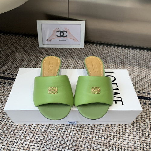 로에베 스몰 힐 포인트 오픈 슬리퍼