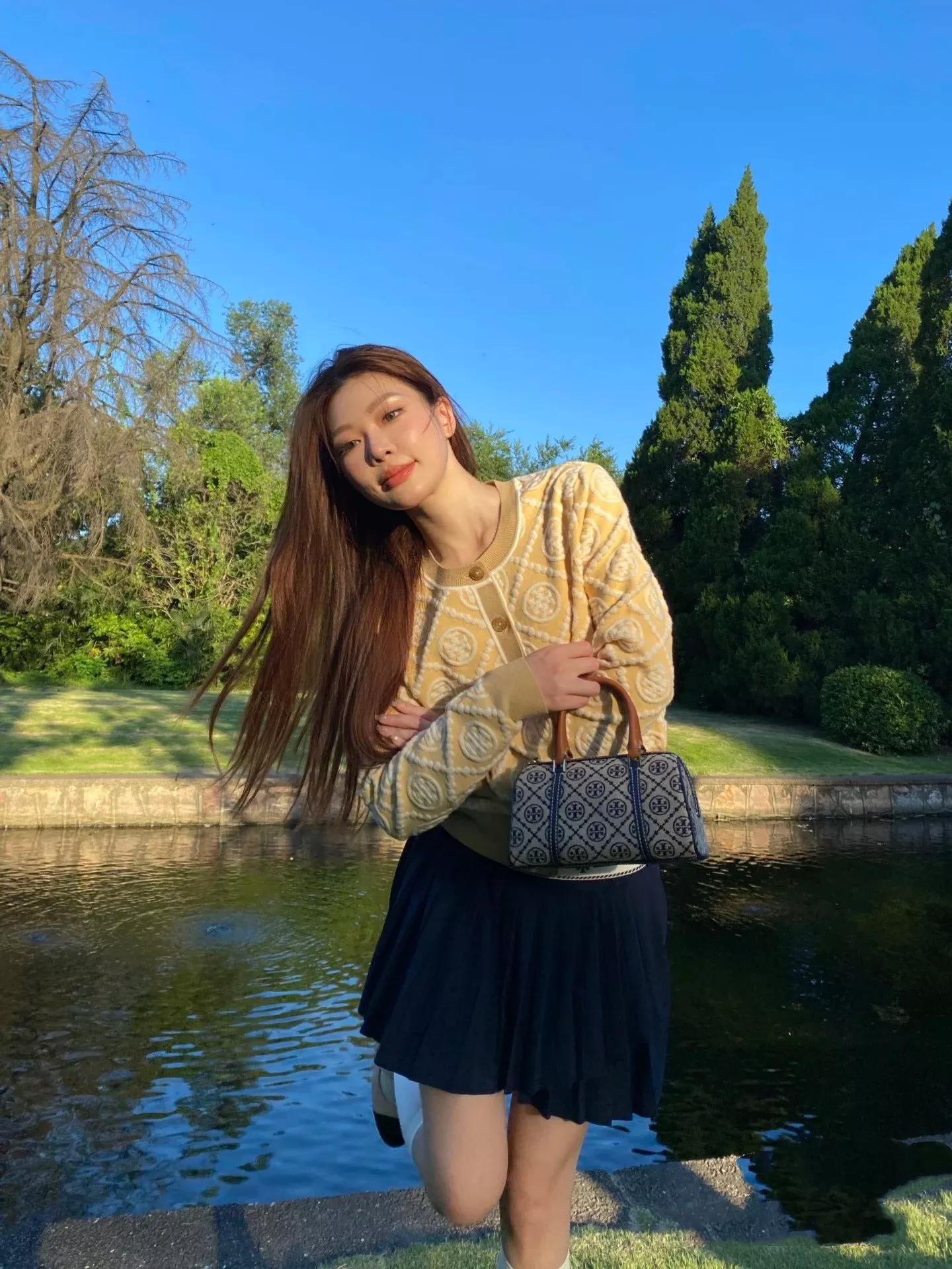 토리버치 미니 보스턴 스타일 가방 상세 이미지 16