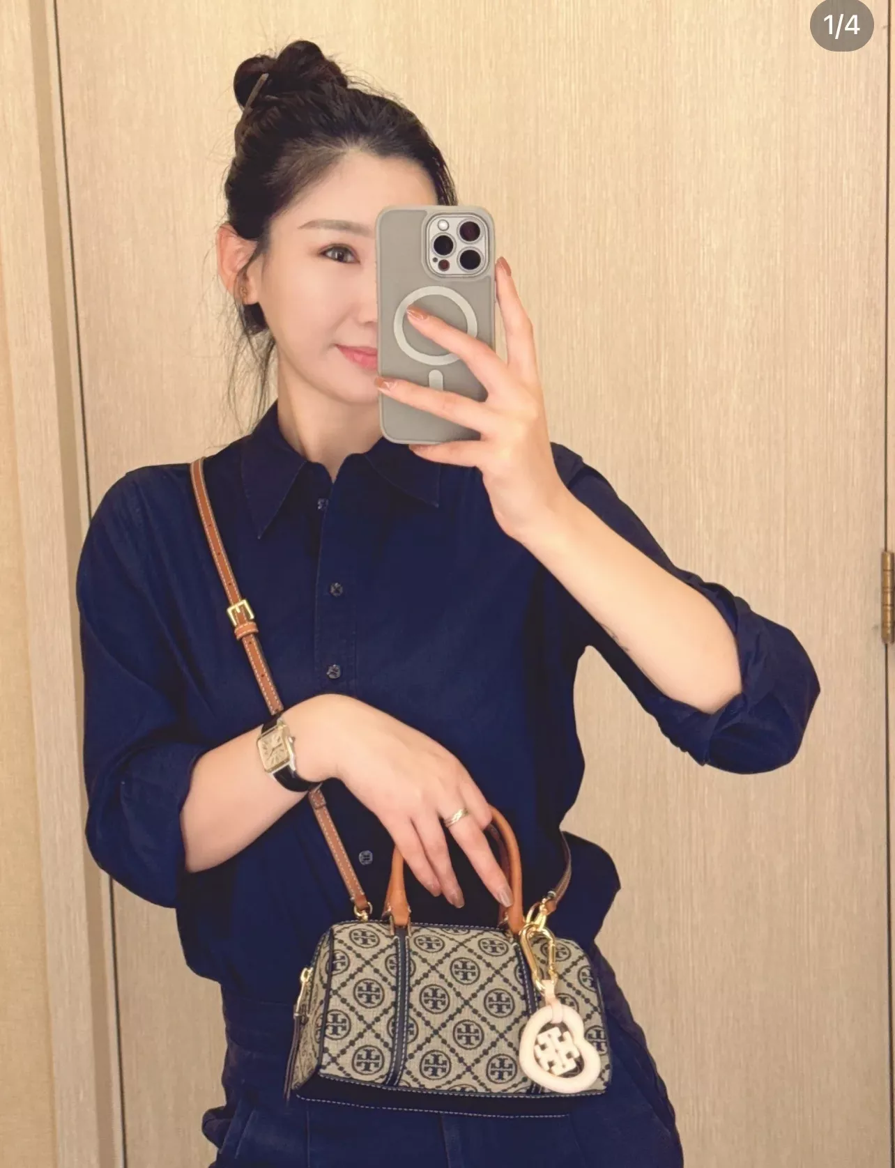 토리버치 미니 보스턴 스타일 가방 상세 이미지 19