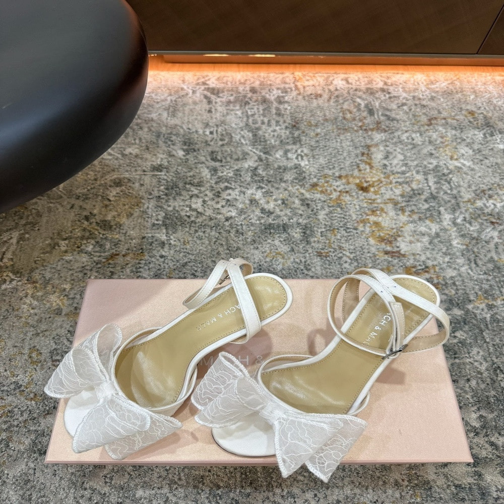 마흐앤마흐 레이스 장식 스트랩 힐