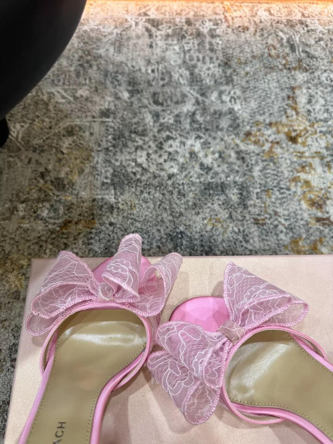 마흐앤마흐 레이스 장식 스트랩 샌들 상세 이미지 7