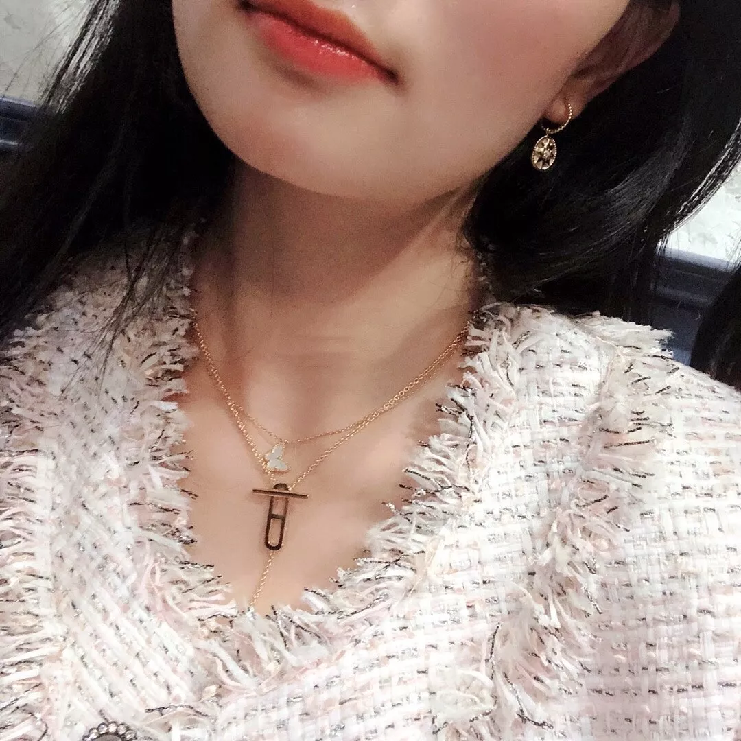 에르메스 돼지코 모티브 양면 착용 네크리스 상세 이미지 13