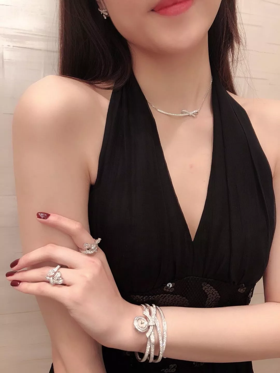 샤넬 리본 모티브 더블 레이어 링 상세 이미지 20