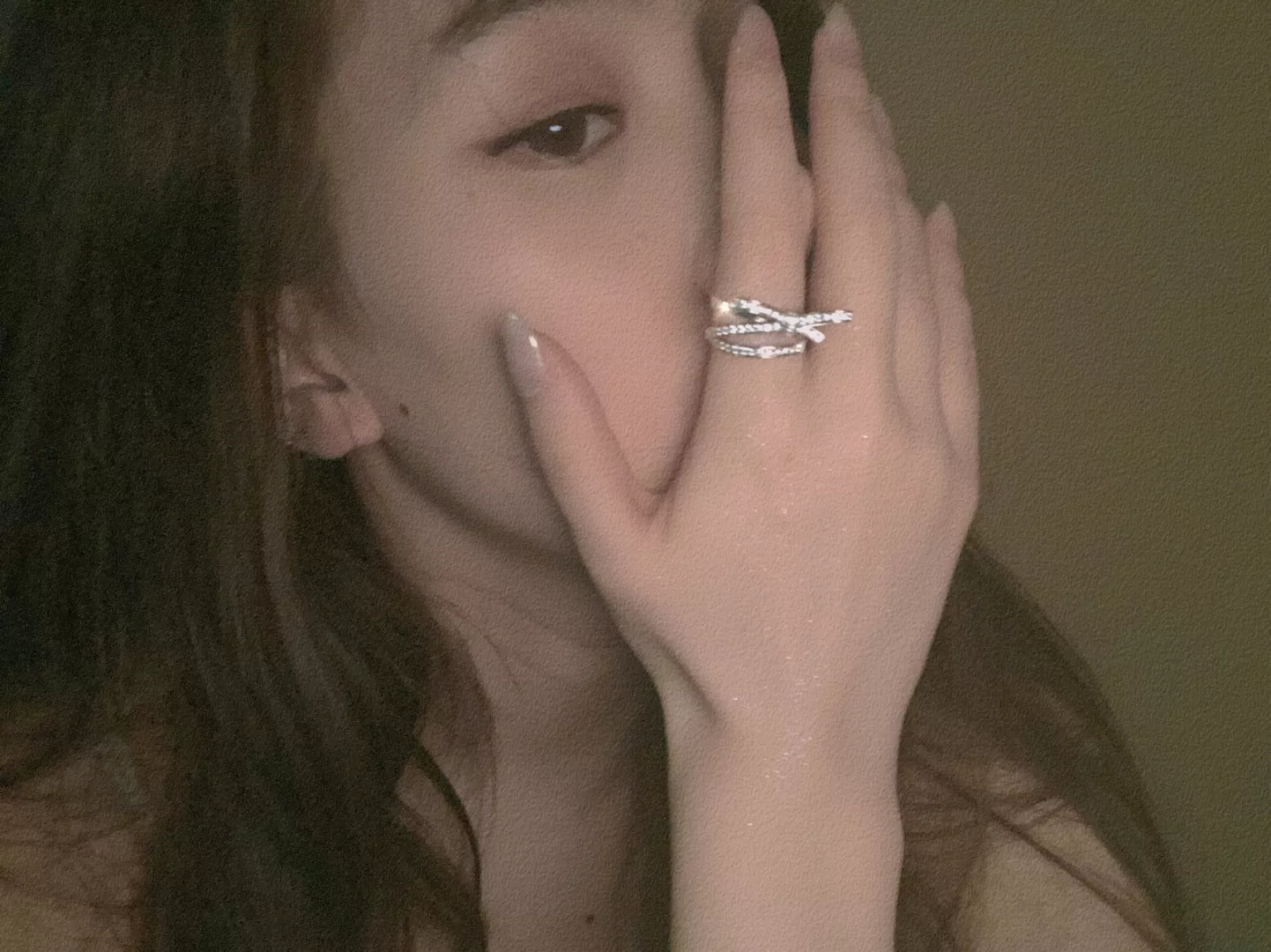 샤넬 리본 모티브 더블 레이어 링 상세 이미지 12