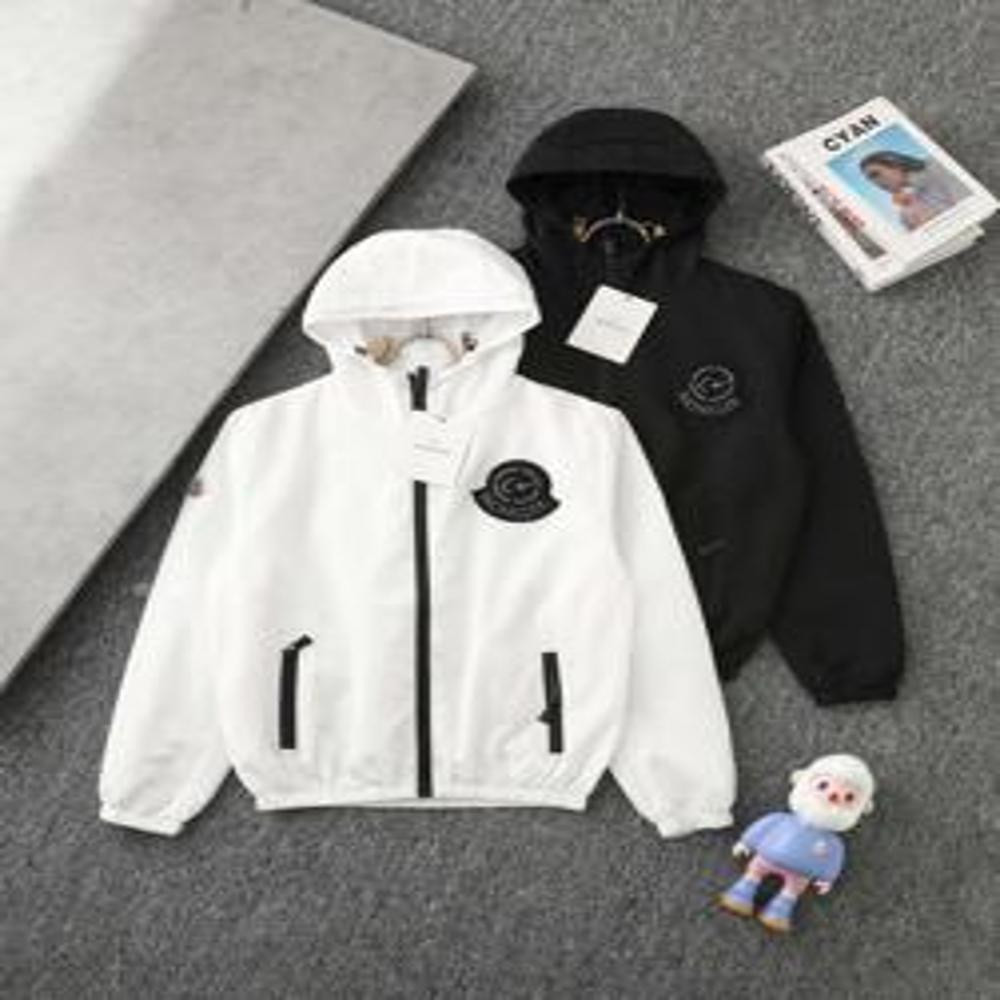 몽클레어 프래그먼트 라이트닝 로고 후디 윈드브레이커