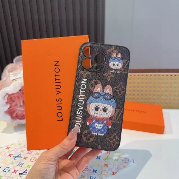 루이비통 모노그램 패턴 풀커버 휴대폰 케이스