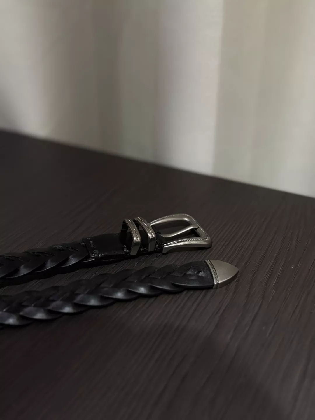브루넬로쿠치넬리 클래식 브레이디드 레더 벨트 상세 이미지 86