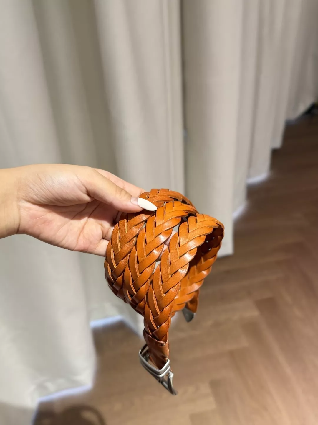 브루넬로쿠치넬리 클래식 브레이디드 레더 벨트 상세 이미지 61