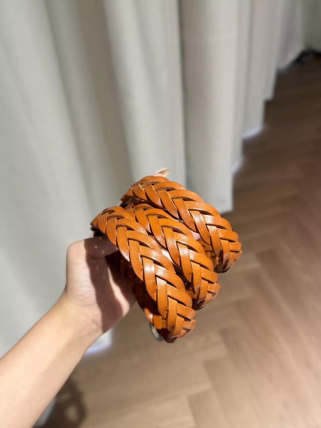 브루넬로쿠치넬리 클래식 브레이디드 레더 벨트 상세 이미지 66
