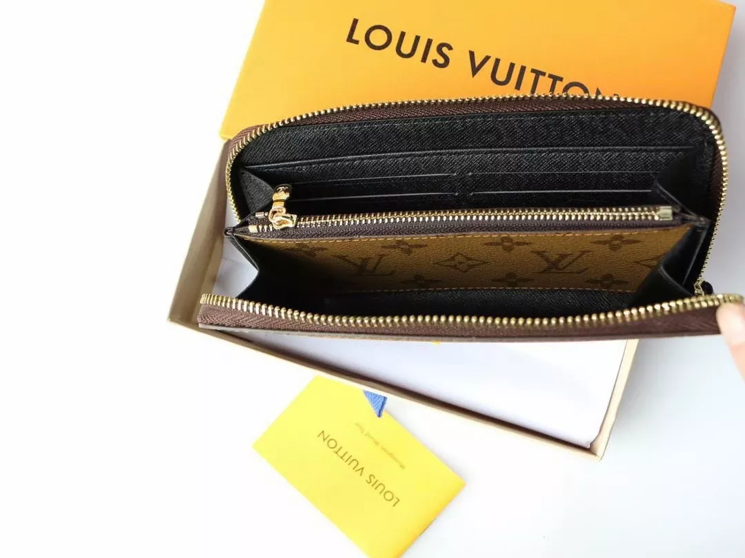 루이비통 모노그램 리버스 캔버스 롱 월렛 상세 이미지 7