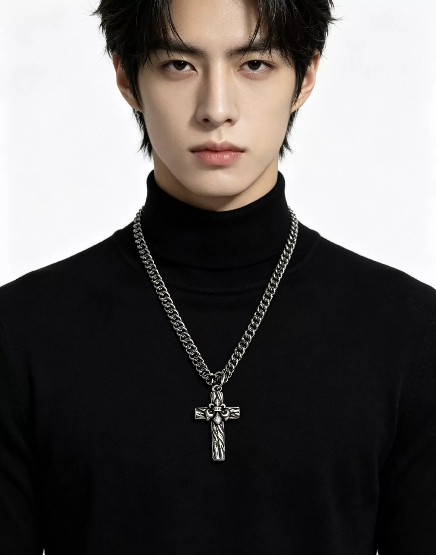 크롬하츠 빈티지 크로스 체인 액세서리 상세 이미지 8